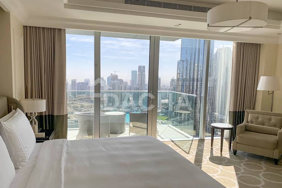 Luxury 2 Bedrooms | Burj Khalifa View | Rented - Image 11