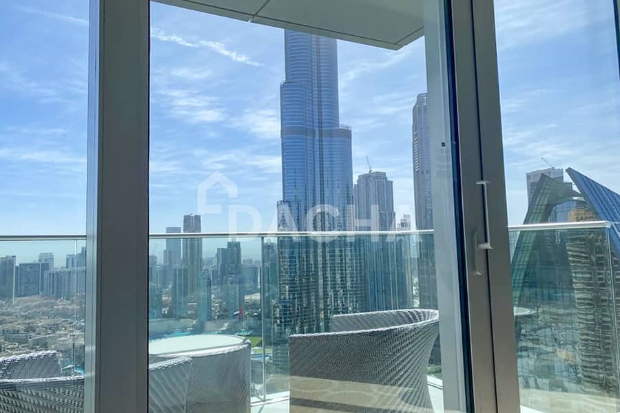 Luxury 2 Bedrooms | Burj Khalifa View | Rented - Image 15