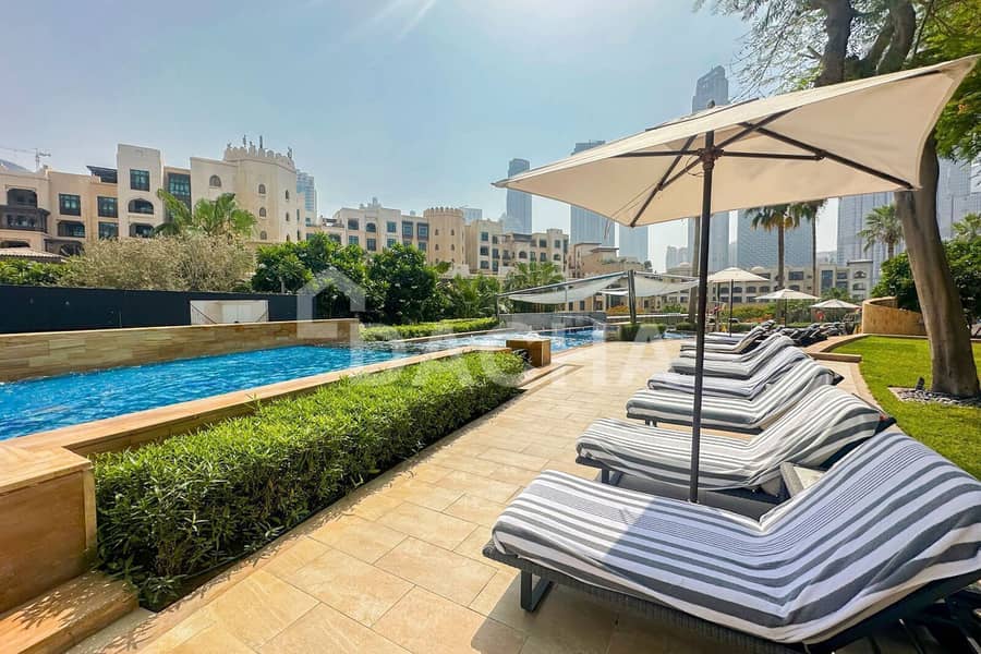 Luxury 2 Bedrooms | Burj Khalifa View | Rented - Image 19