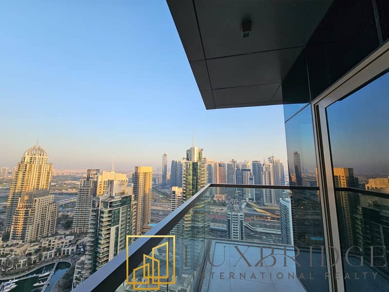 Unfurnished | High Floor | Full Marina View - Image 15