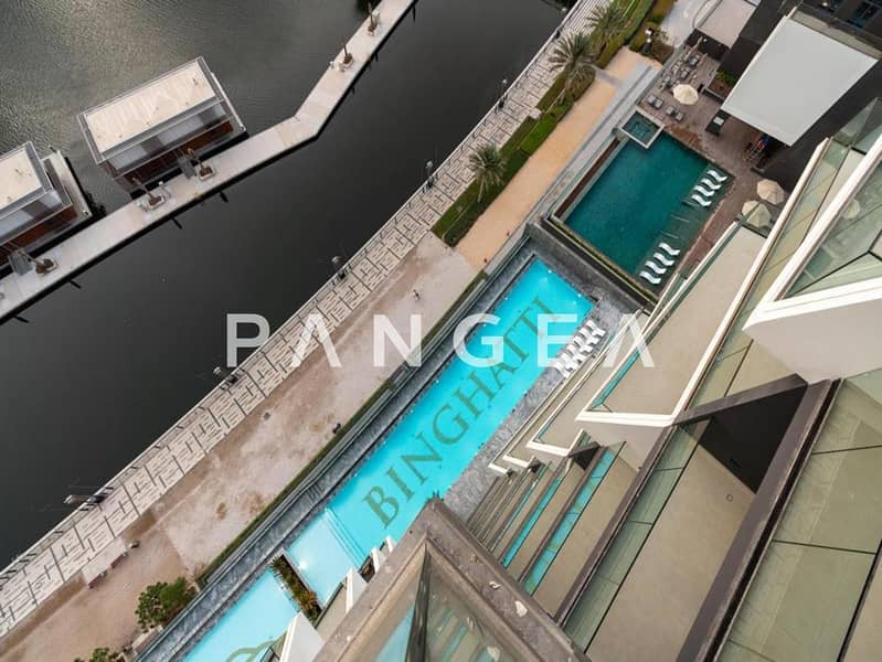 Vacant | Vacant | Canal and Burj Khalifa View - Image 8