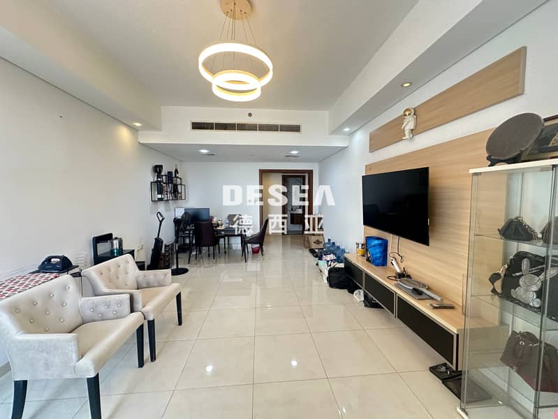 Vacant | Canal - Burj Khalifa View | Furnished