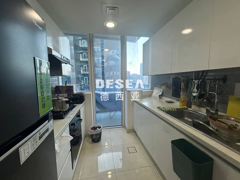 Vacant | Canal - Burj Khalifa View | Furnished - Image 6