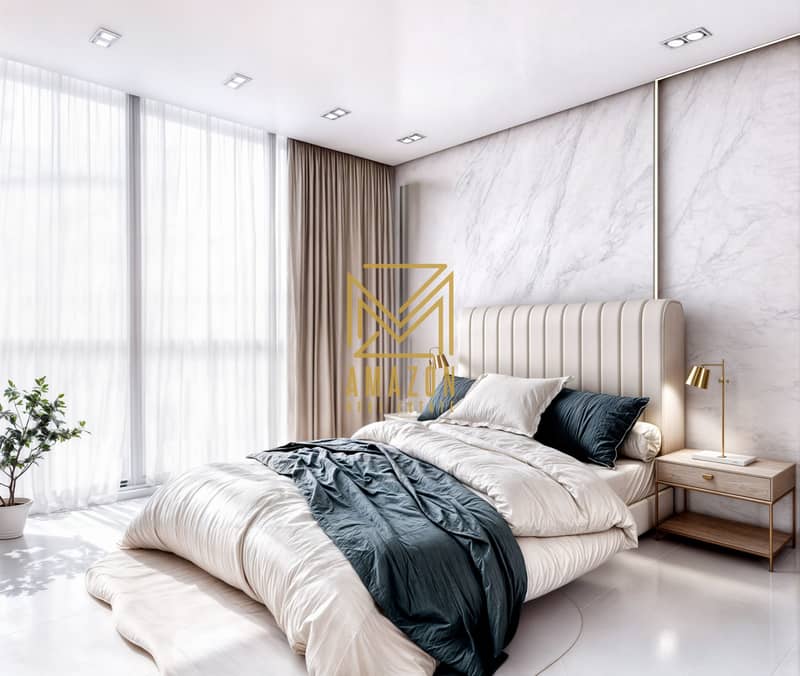 FULL SEA & SUNSET VIEW | PRIVATE POOL + MAID | Easy payment plan