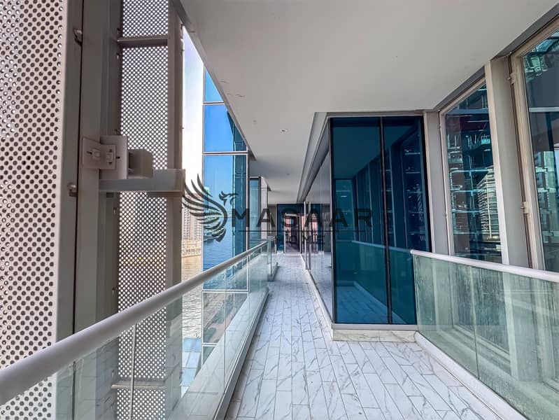 Canal n Skyline View | Huge Balcony | Negotiable - Image 17