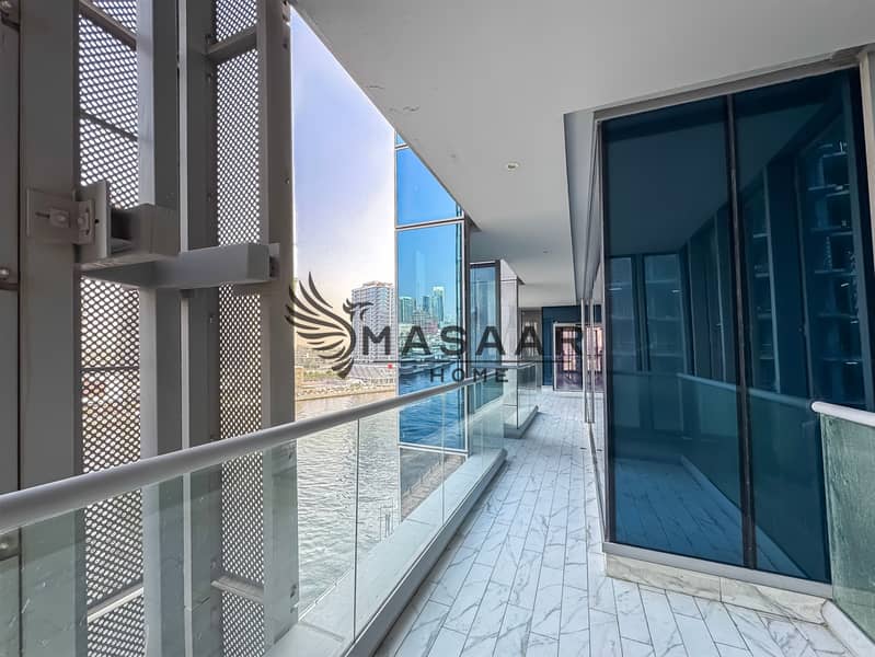 Canal n Skyline View | Huge Balcony | Negotiable - Image 19