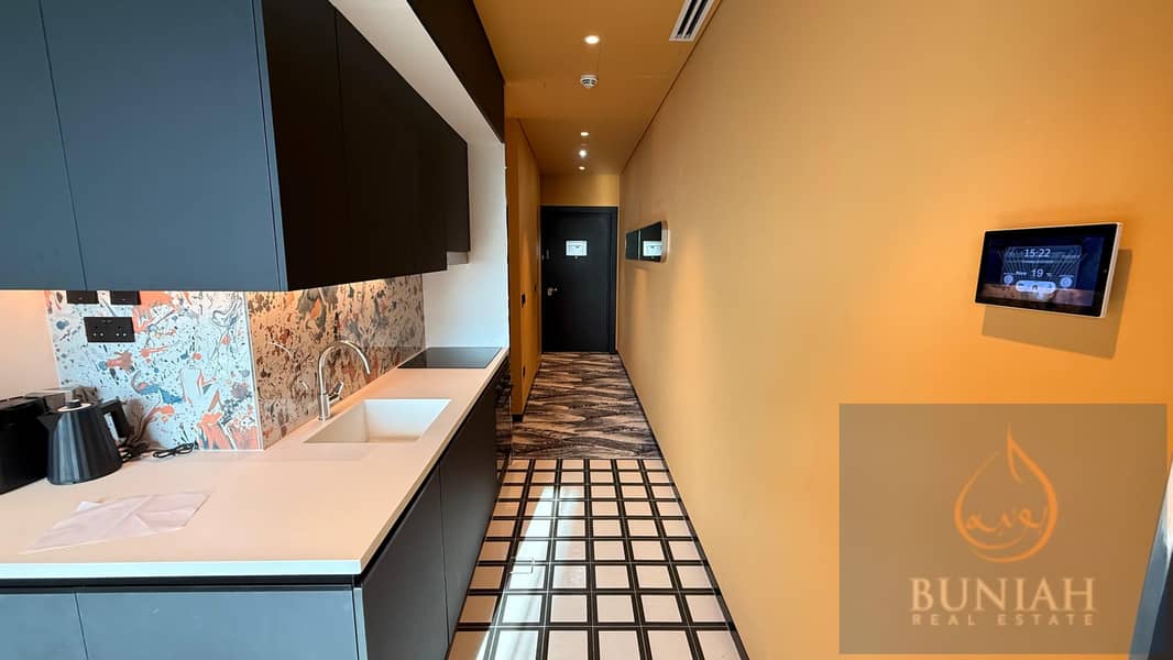 Live Stylishly in This Trendy L Shaped Studio at Mama Shelter Residences