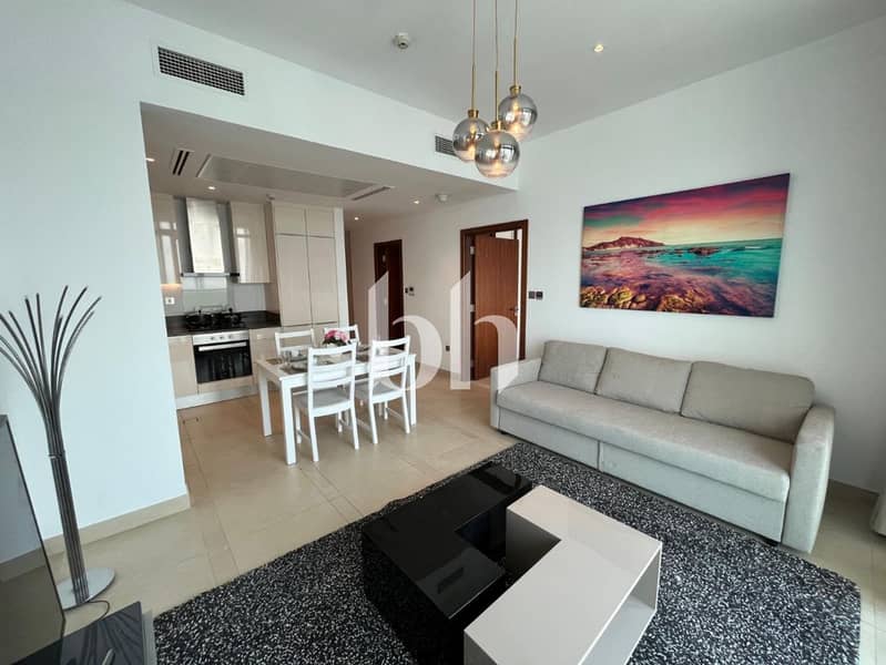 Fully Furnished | High Floor | FULL Marina View |