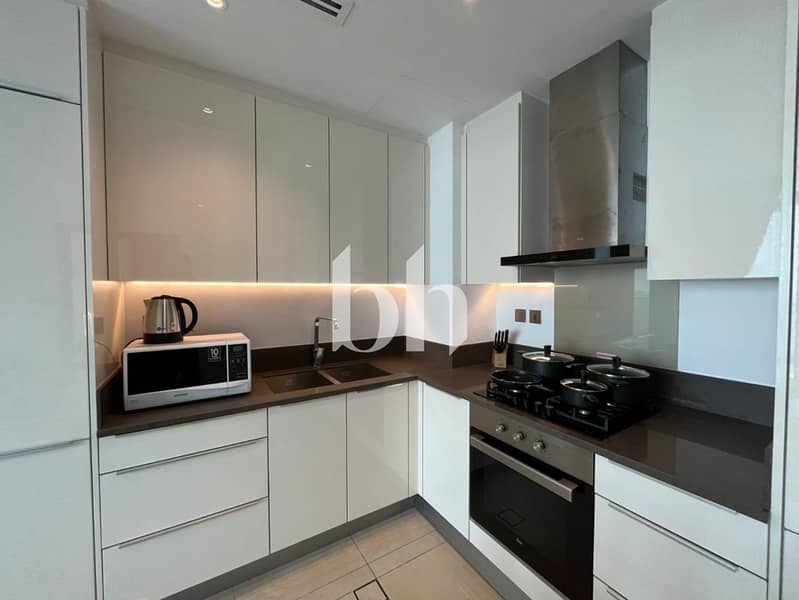 Fully Furnished | High Floor | FULL Marina View |