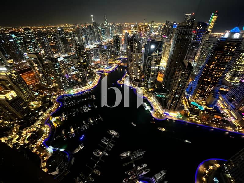 Fully Furnished | High Floor | FULL Marina View | - Image 14