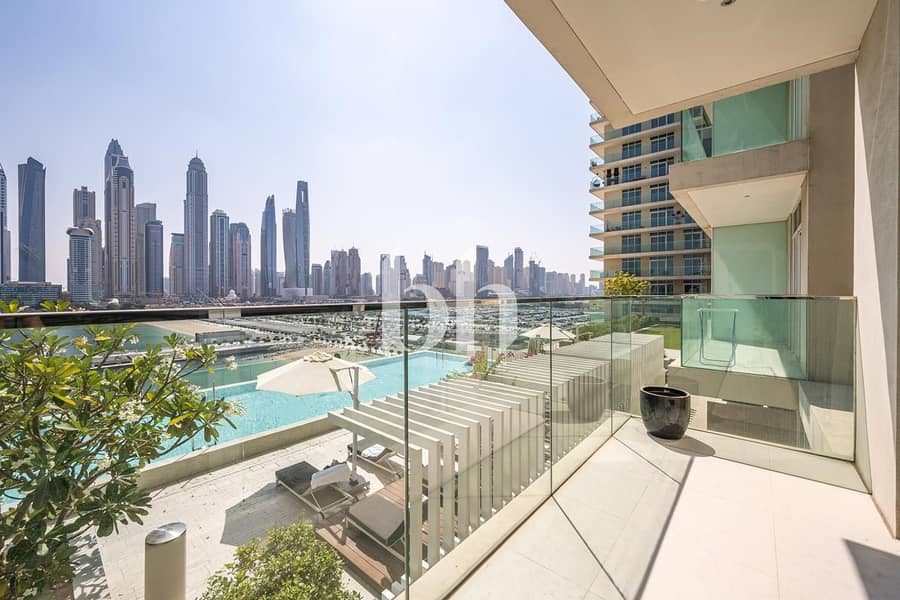 Luxury 1BR Apt w/ Full Sea & Palm Views - Image 16