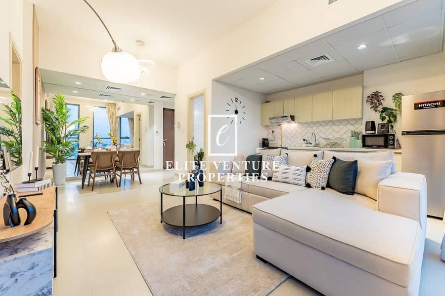 Spacious 1BR | Great Investment | Modern Natural Design