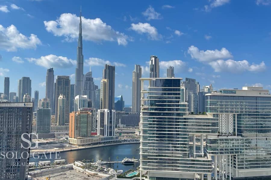 Stylish Studio | Burj View | Fully Furnished
