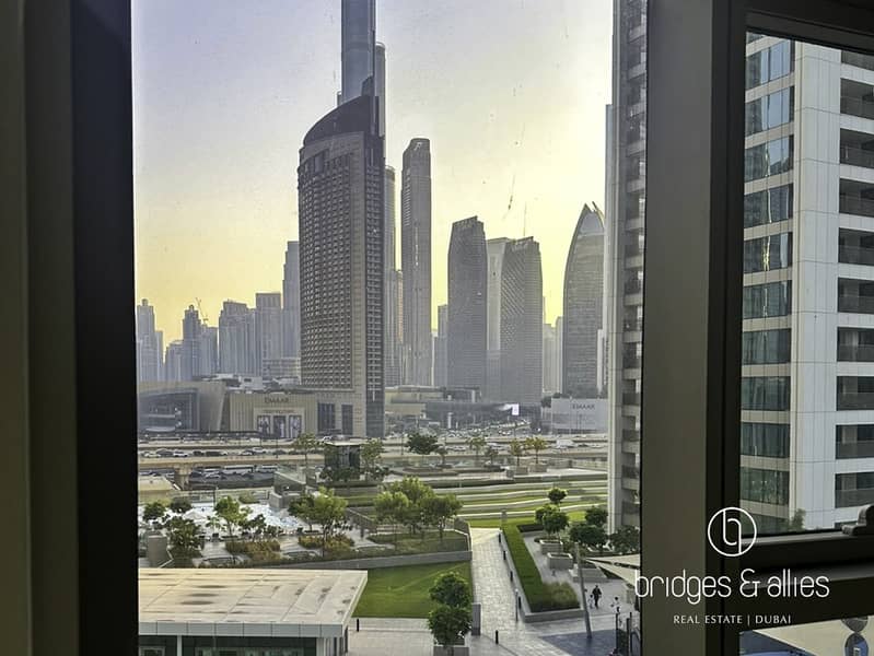 BRIGHT 2 BR | BURJ VIEW | AVAILABLE | HUGE LAYOUT