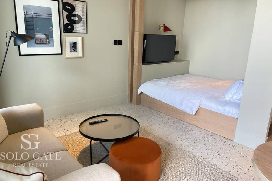 Stylish Studio | Burj View | Fully Furnished