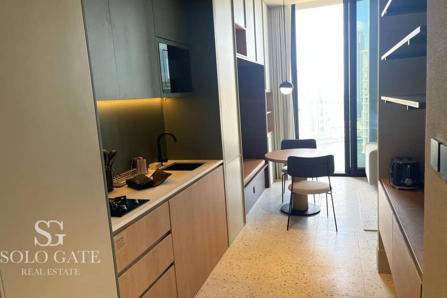 Stylish Studio | Burj View | Fully Furnished - Image 9