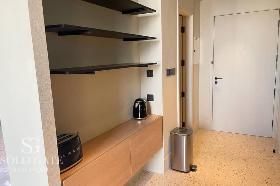 Stylish Studio | Burj View | Fully Furnished - Image 12