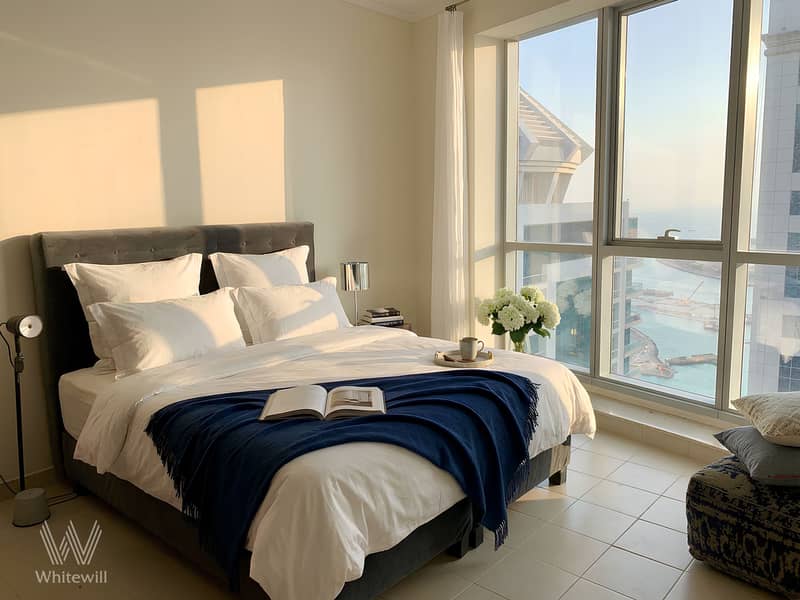 VOT | Furnished | Sea/Palm View | High Floor