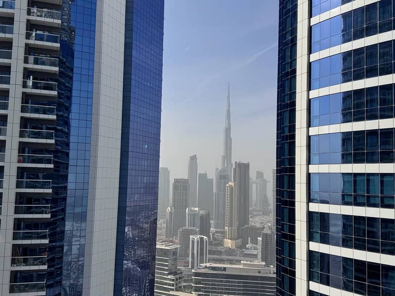 Luxury 2 Bedroom | Fully Furnished | Full Burj Khalifa View | High Floor