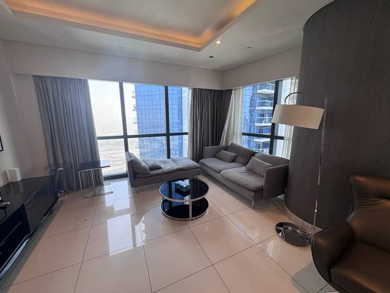 Luxury 2 Bedroom | Fully Furnished | Full Burj Khalifa View | High Floor