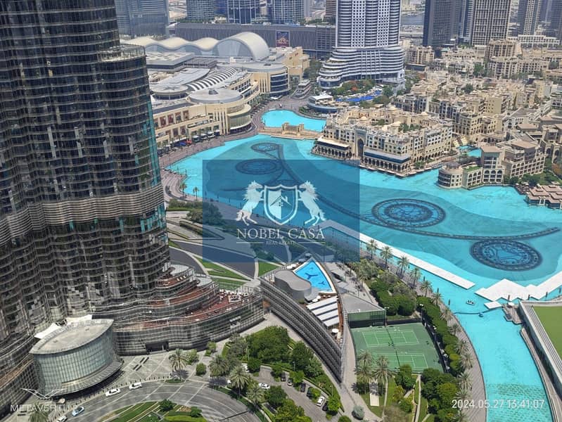 Full Burj Khalifa Fountain View from all rooms| Fully Furnished| Premium View - Image 10