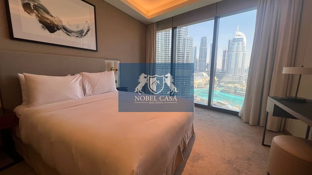 Full Burj Khalifa Fountain View from all rooms| Fully Furnished| Premium View - Image 11