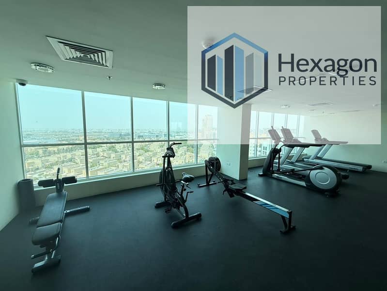 NEAR THE CENTRAL SILICON || BIG LAYOUT || BEAUTIFUL VIEW ||AED65K - Image 11