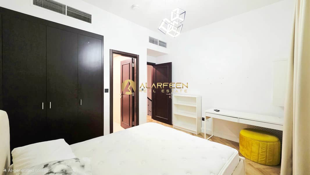 Fully Furnished | 2BR+Maid | Call Now