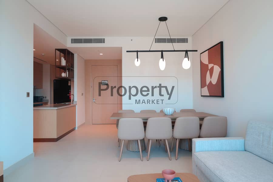 High Floor | Burj Khalifa View | Balcony|Furnished