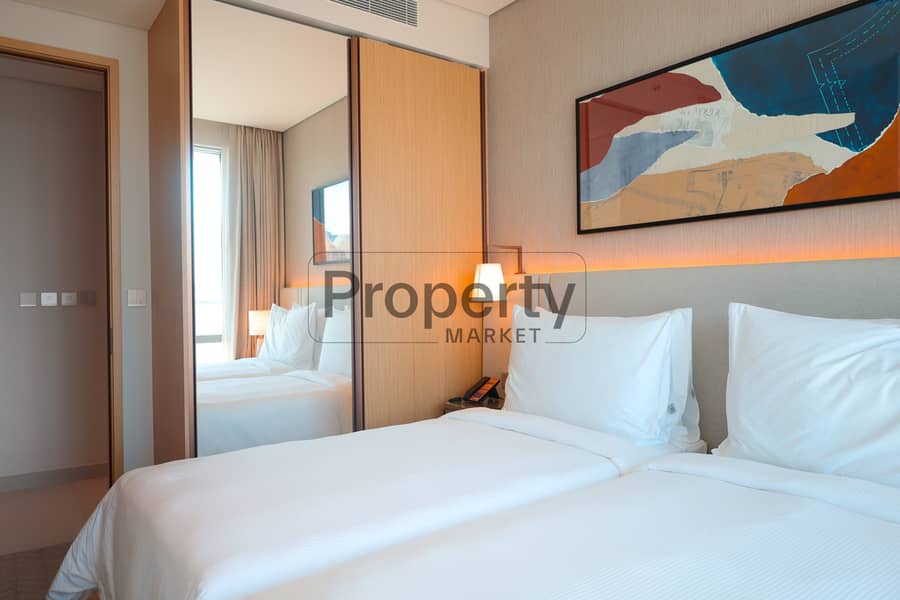 High Floor | Burj Khalifa View | Balcony|Furnished - Image 10