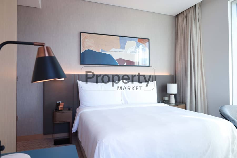 High Floor | Burj Khalifa View | Balcony|Furnished - Image 17