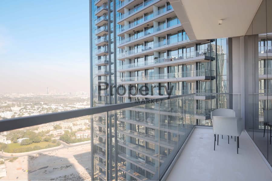 High Floor | Burj Khalifa View | Balcony|Furnished - Image 21