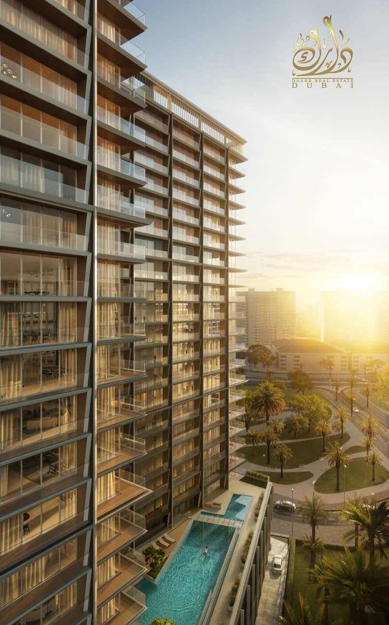 Cash offers ||AL JADDAF || NEAR METRO & AIRPORT || HIGH FLOOR || POOL VIEW - Image 6