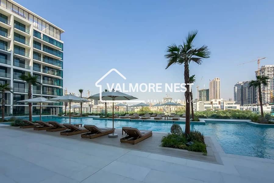 Unfurnished studio I Brand new building I Premium finishing