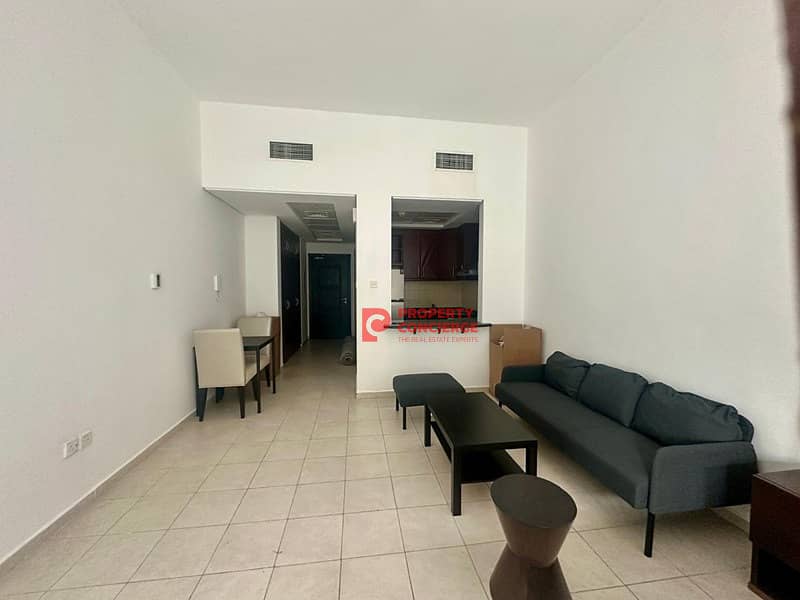 549 sqft I Balcony | 12 Cheques | Fully Furnished