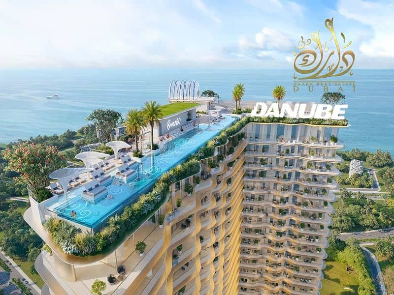 FULLY FURNISHED ULTRA LUXURY RESORT STYLE 1%INSTALMENT