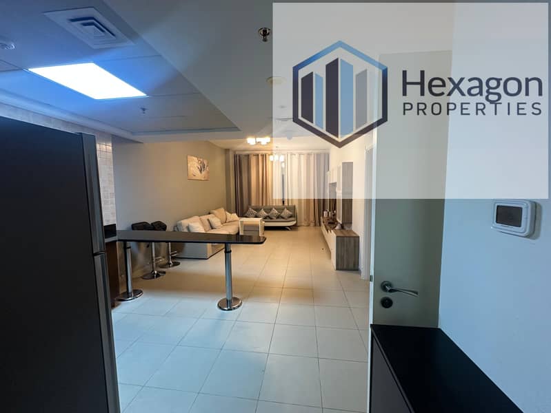 FULLY FURNISHED II SPACIOUS 1 BHK | PRIME LOCATION II FOR PRICE OF AED 72,000