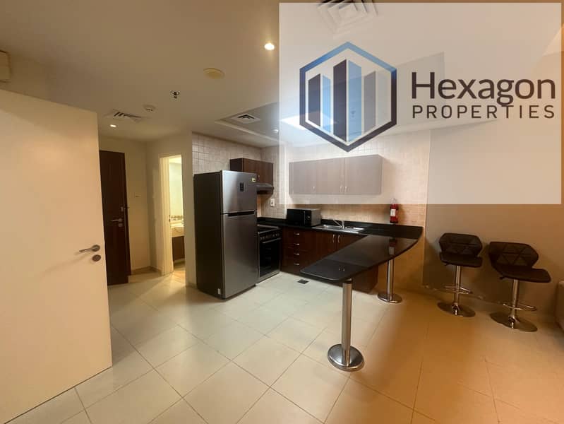 FULLY FURNISHED II SPACIOUS 1 BHK | PRIME LOCATION II FOR PRICE OF AED 72,000