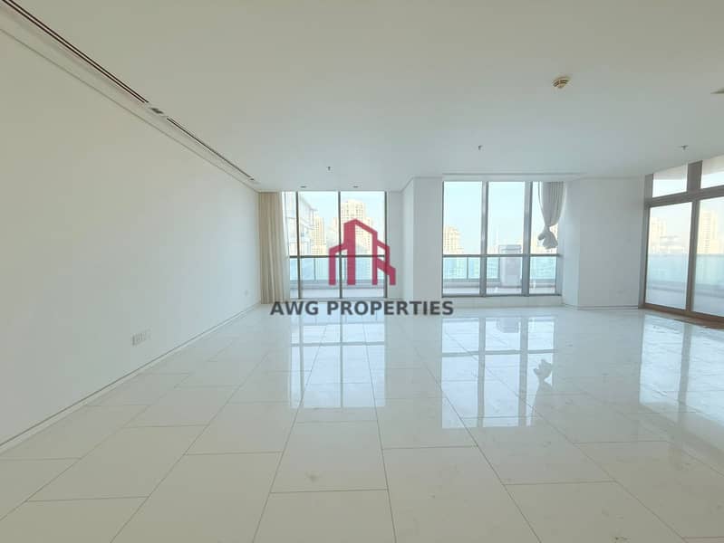 Chiller Free | Stunning Full Marina View | Spacious Penthouse for Rent