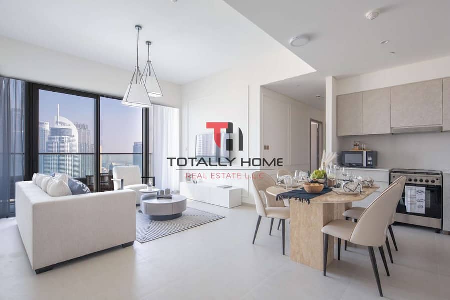 Full Burj-Fountain View | Luxurious Furnished | With 1.4M Post Payment plan