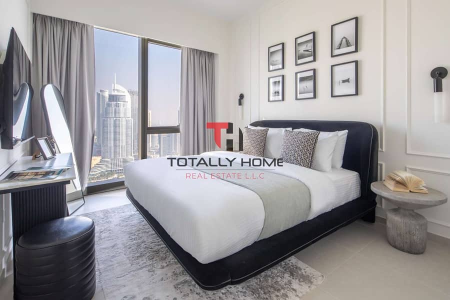 Full Burj-Fountain View | Luxurious Furnished | With 1.4M Post Payment plan - Image 8