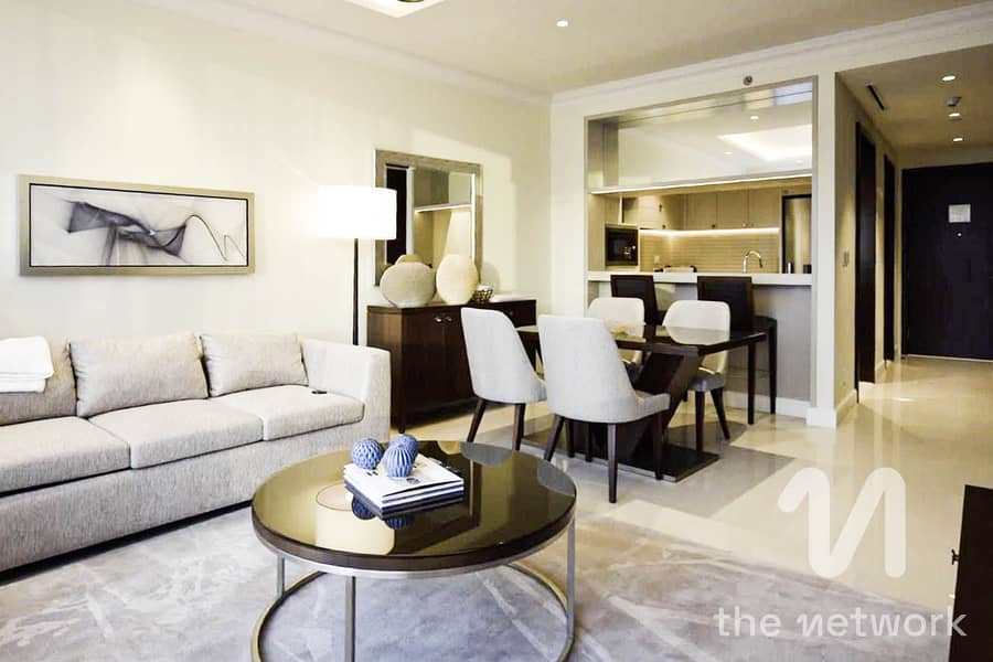 Furnished | Burj Khalifa view | Hotel Service