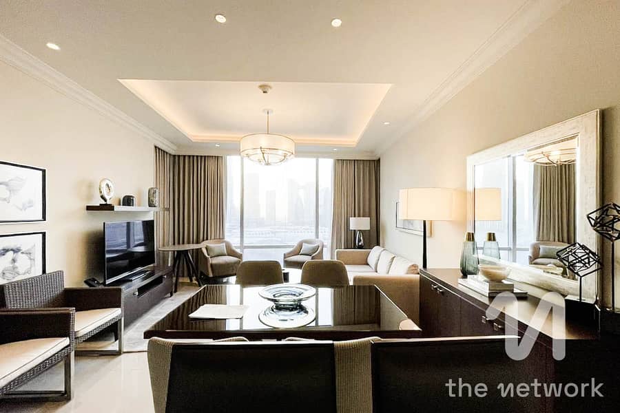 Furnished | Burj Khalifa view | Hotel Service