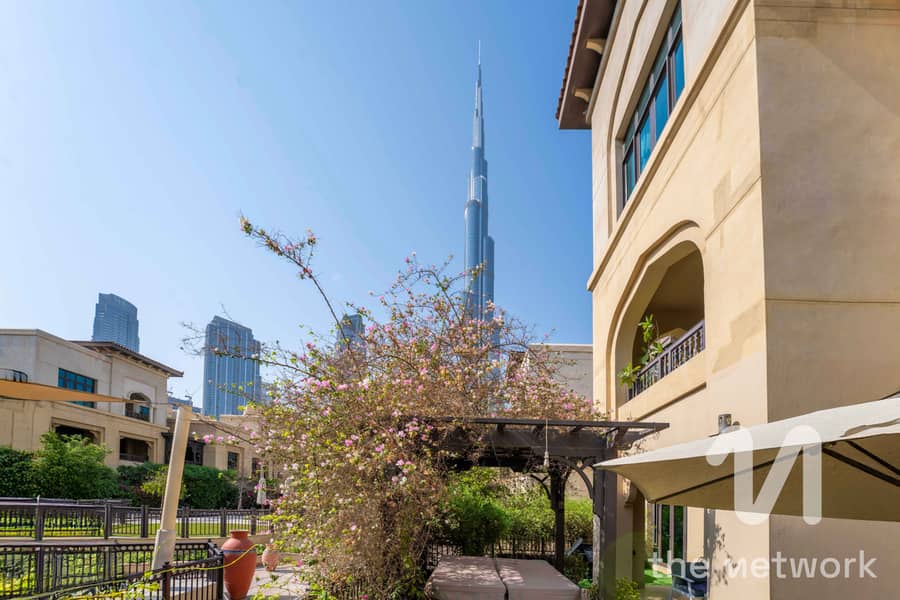 Unique with Garden | Burj Khalifa View | Upgraded