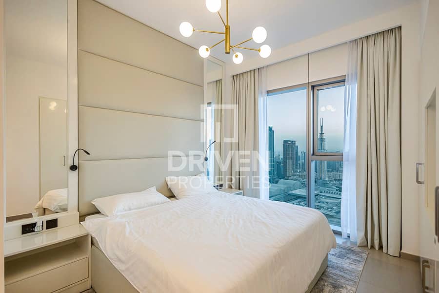 Burj Khalifa View | Well Furnished | Vacant