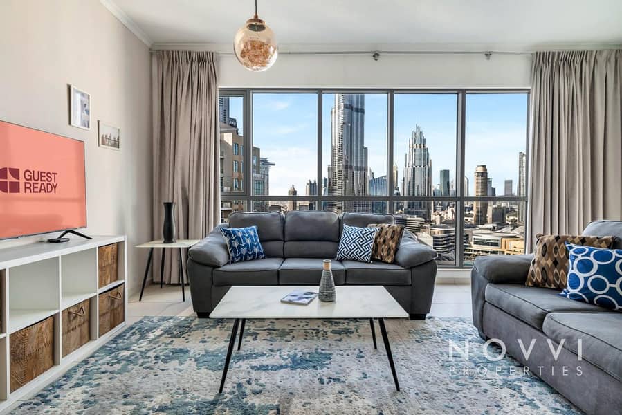 Burj View | High Floor | Vacant 10th January