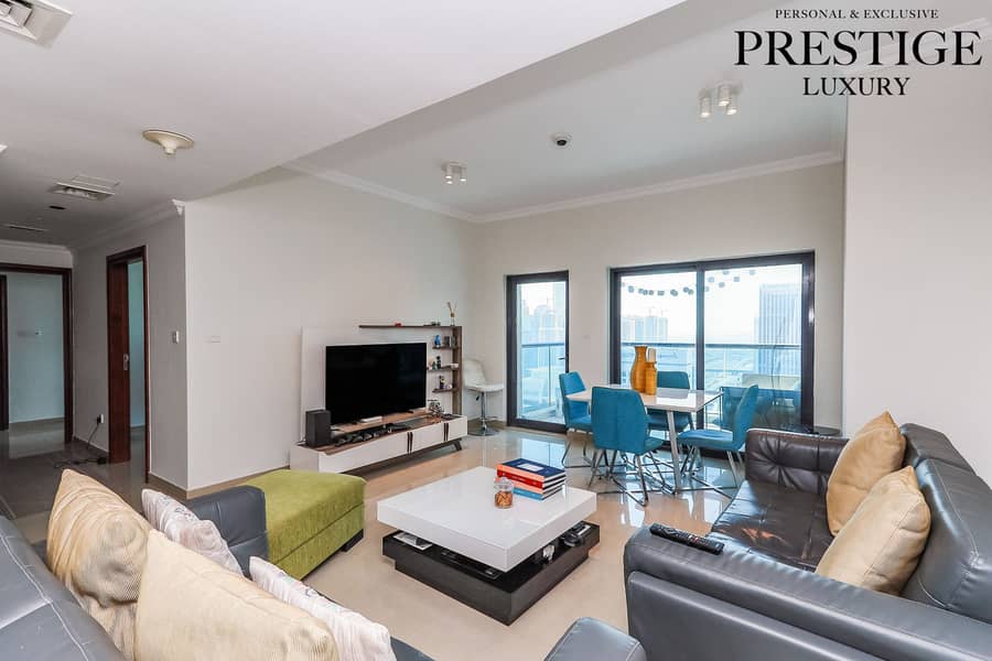 Exclusive Unit | 2BR | Marina+SZR View | Vacant