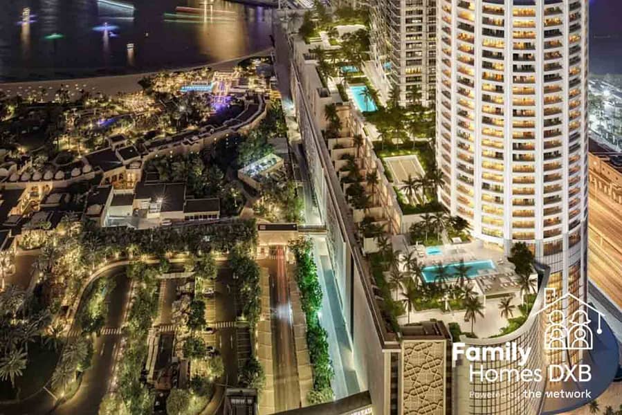 Luxury 1 Bed + Study | Direct Ain Dubai Views