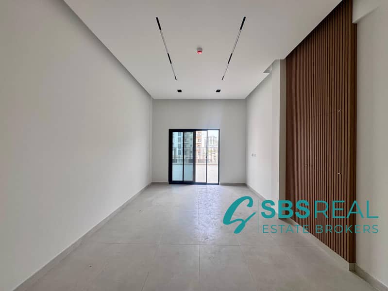 Bright living area with large windows & Affordable