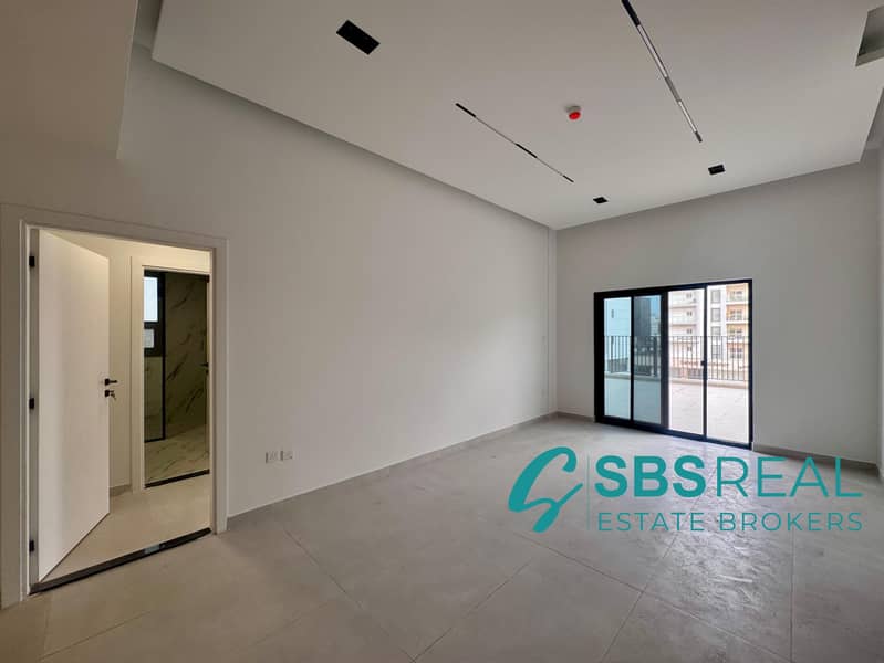 Bright living area with large windows & Affordable